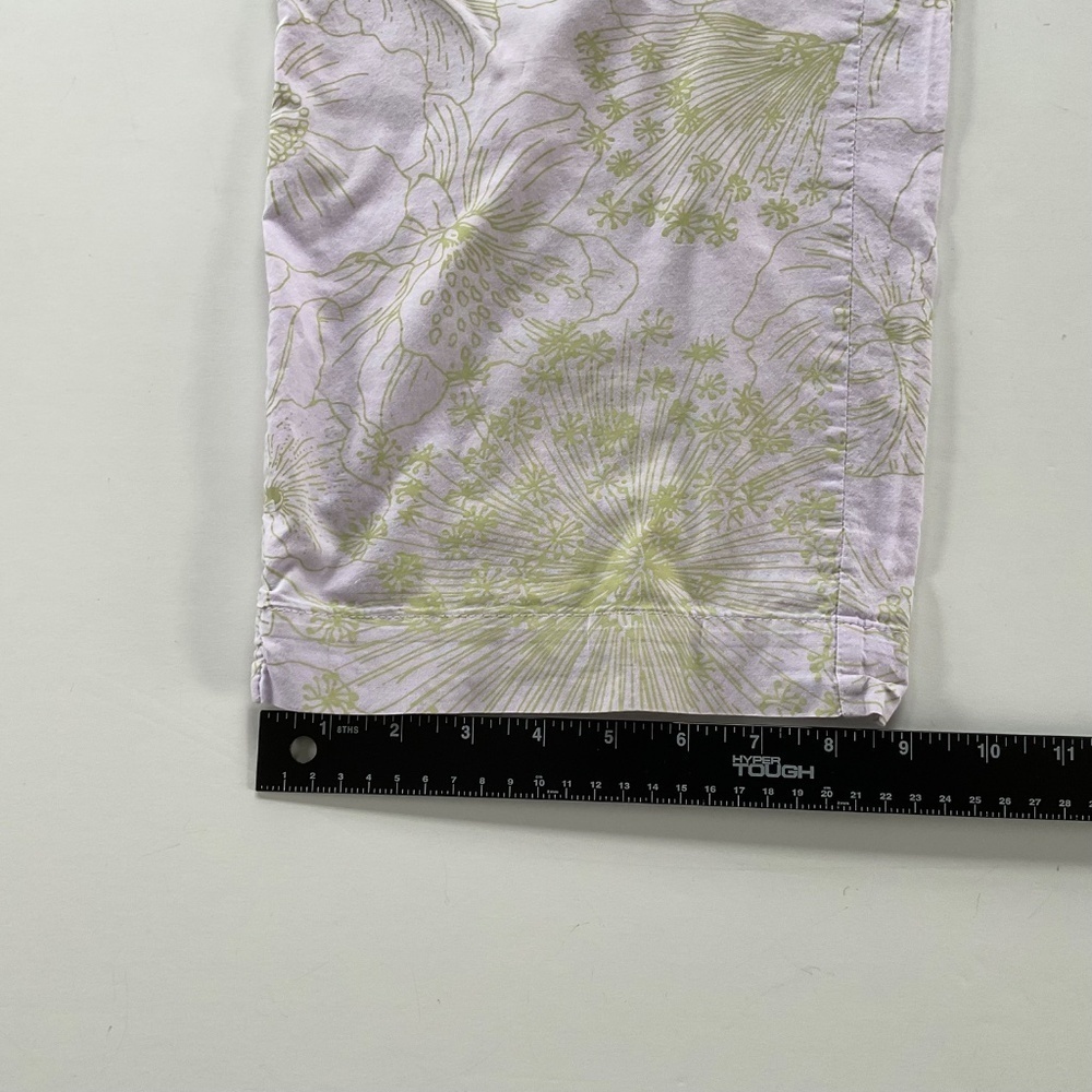 Victoria's Secret PJ Pants Sz M Pastel Botanical Loungewear Sleep Comfy Relaxed - Picture 8 of 8